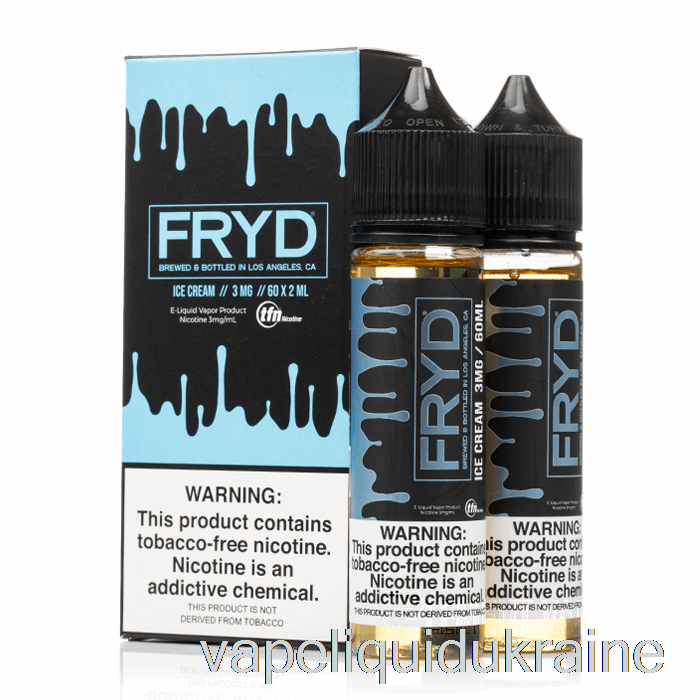 Vape Liquid Ukraine Ice Cream - FRYD E-Liquid - 120mL 0mg